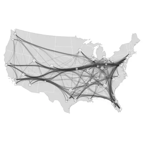 Hierarchical edge bundling